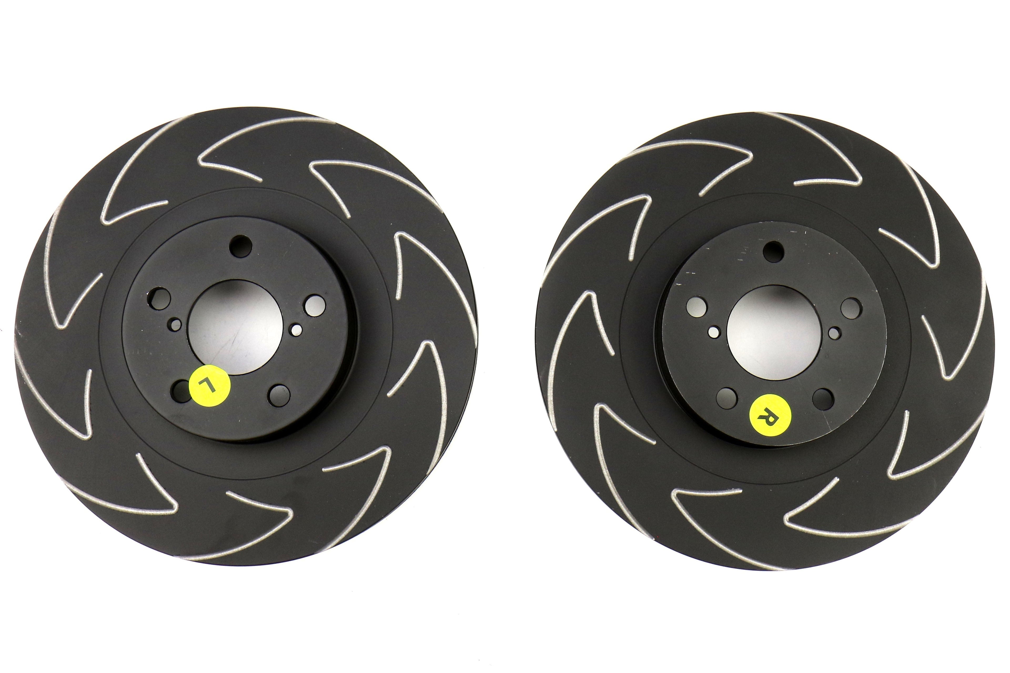 EBC Brakes BSD Series Sport V-Slotted Front Brake Rotors - 2002-2003 & 2006-2010 Subaru WRX