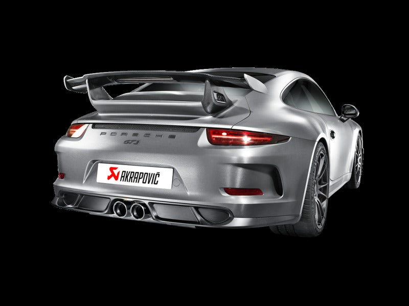 Akrapovic Rear Carbon Fiber Diffuser Matte for 2014-2017 Porsche 911 GT3 (991) - DI-PO/CA/1
