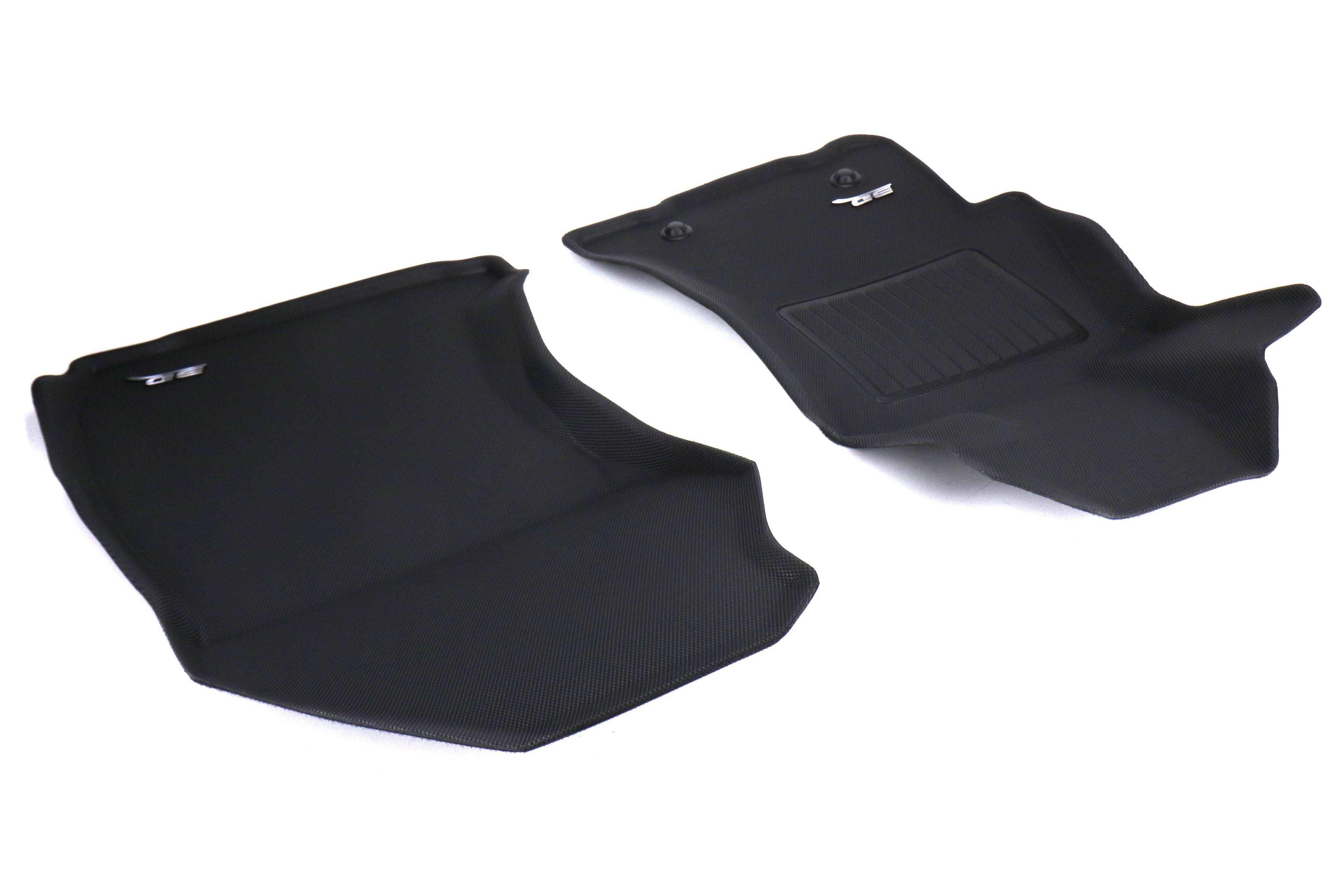 3D Maxpider Front Row Heavy Duty All Weather Floor Mats - 2015-2021 Subaru WRX / STI / 2016-2017 Crosstrek / 2012-2016 Impreza