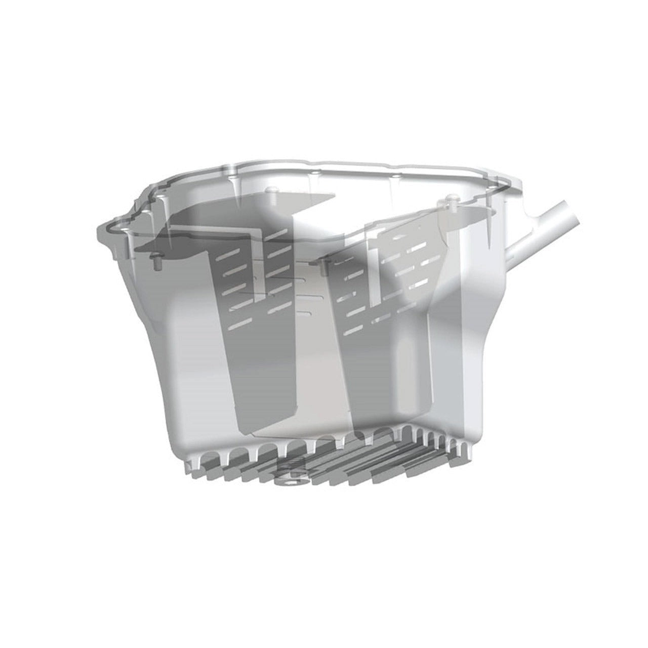 IAG Street Series Oil Pan w/ Removable SS Lower Baffle - Black (Pan + SS Baffle Only) - 2002-2014 Subaru WRX / 2004-2021 STI / 2005-2009 Legacy GT / 2004-2013 Forester XT