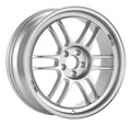 Enkei RPF1 17x9.5 5x114.3 38mm Offset 73mm Bore Silver Wheel - 2005-2007 Subaru STI