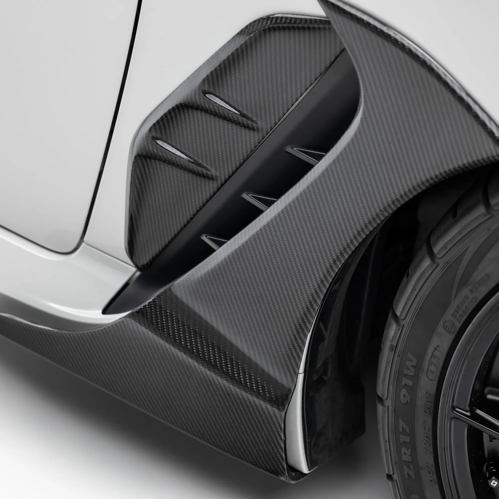 Compressive Tuning Black Series 2-Piece Carbon Fiber Fender Expansion Kit - 2022-2026 Subaru BRZ