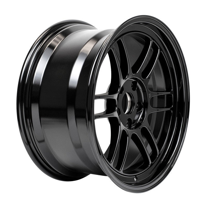 Enkei RPF1 18x9.5 5x114.3 38mm Offset 73mm Bore - Gloss Black (Single Wheel) (STI w/ Brembos Require Wheel Spacers)