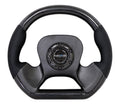NRG Carbon Fiber Steering Wheel 320mm Perforated Black - Universal