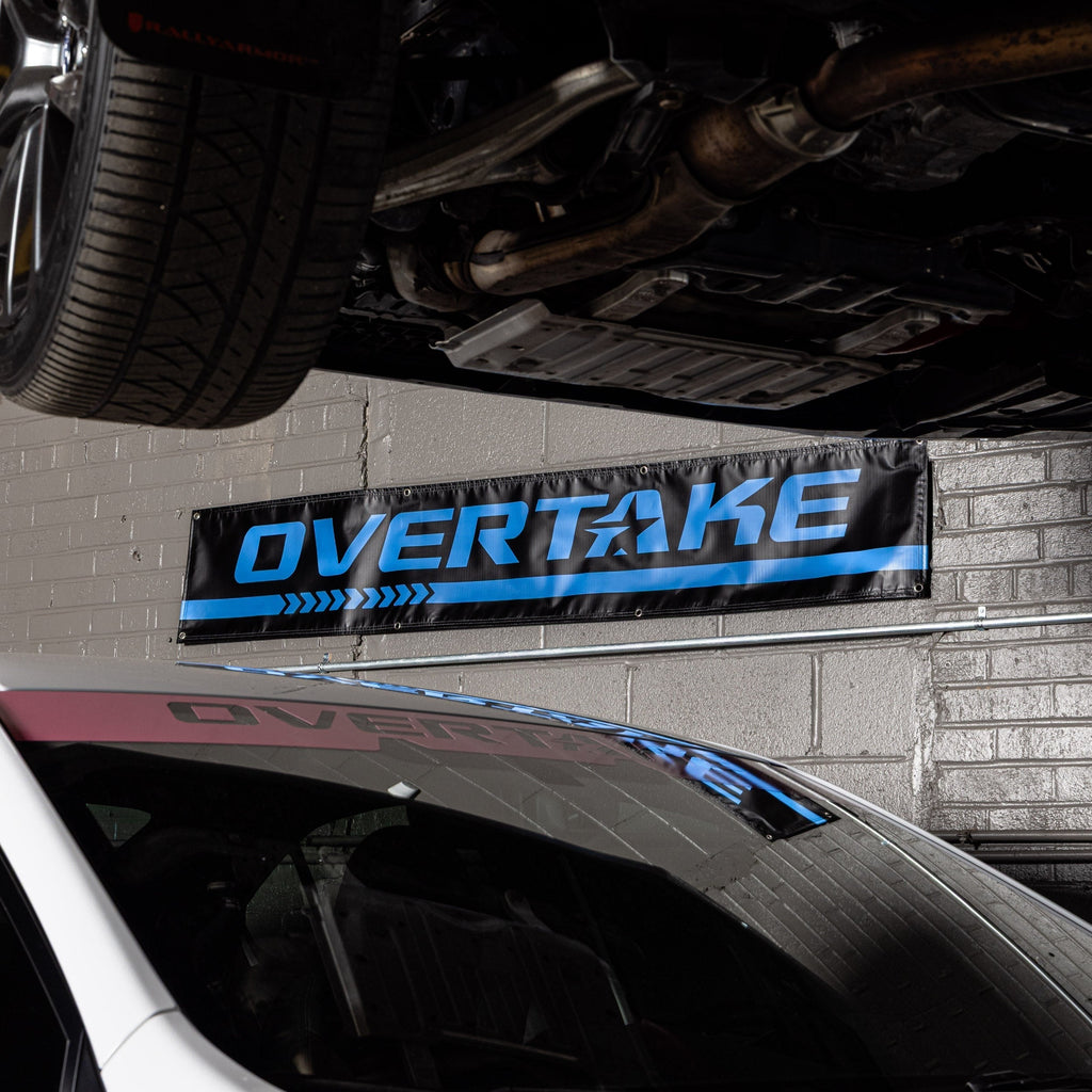OVERTAKE Shop Banner - 6' x 1'