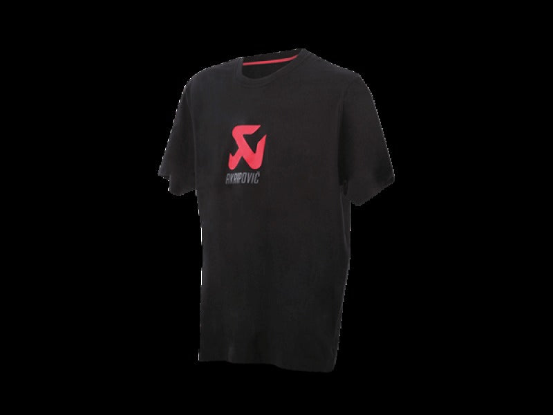 Akrapovic Mens Logo Black T-Shirt - Large - 801208