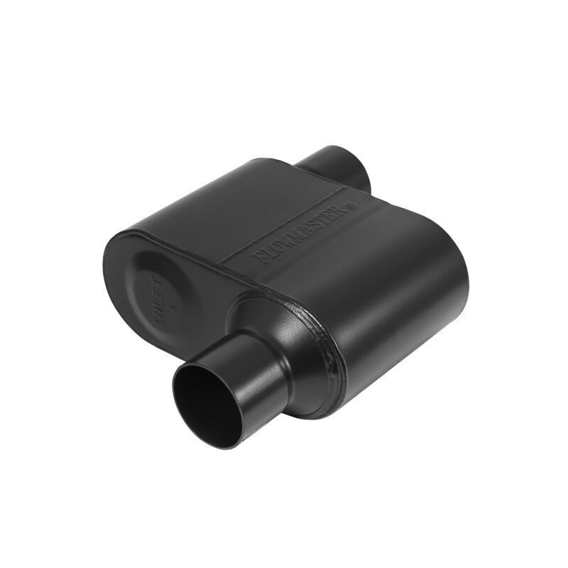 Flowmaster Super 10 Series 2.5-Inch Offset Inlet/Outlet Muffler - 842518