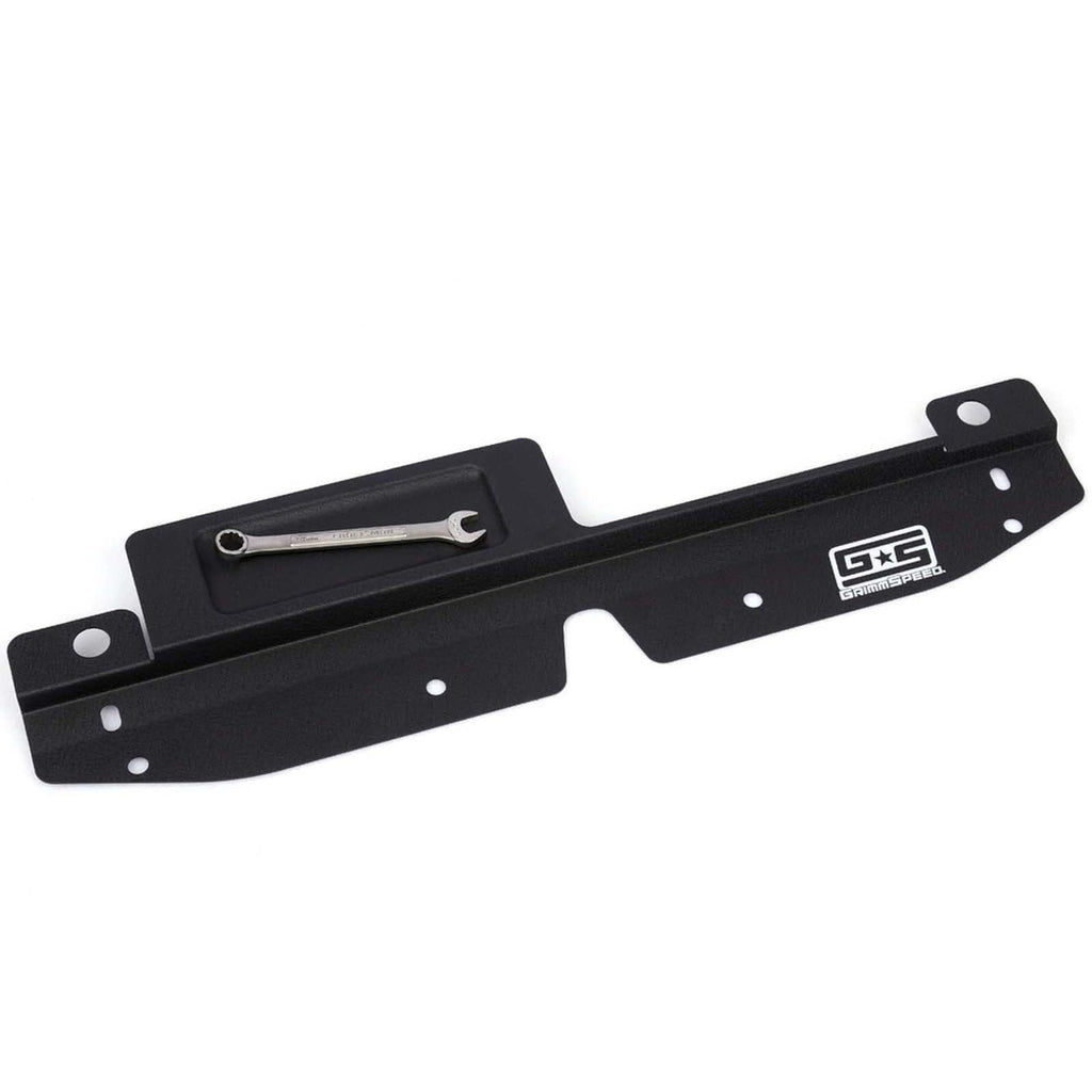 GrimmSpeed Radiator Shroud w/ Tool Tray Black - 2008-2014 Subaru WRX/STI
