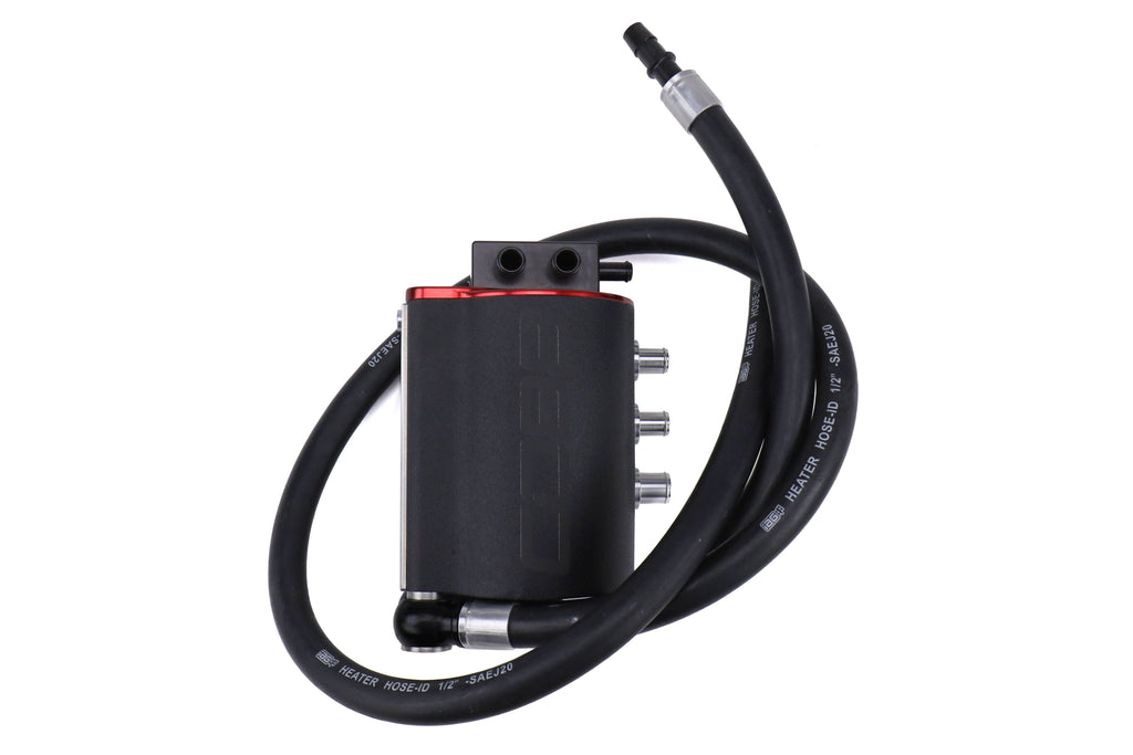 COBB Tuning Air Oil Separator Black/Red - 2015-2021 Subaru WRX