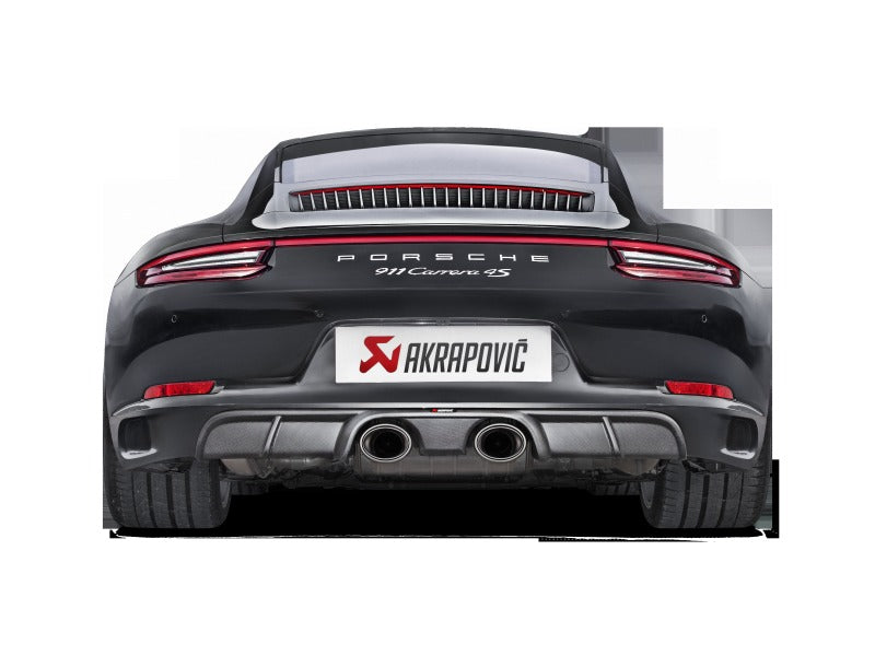Akrapovic Slip-On Line Titanium with Titanium Tips for 2016-2017 Porsche 911 Carrera S/4/4S/GTS (991.2) - S-PO/TI/5H