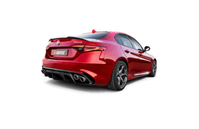 Akrapovic Evolution Line Cat Back Titanium for 2017-2019 Alfa Romeo Giulia Quadrifoglio - S-AR/TI/1H