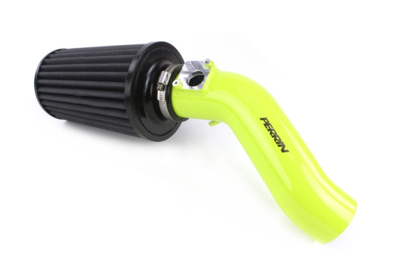 PERRIN Cold Air Intake Neon Yellow - 2018-2021 Subaru STI