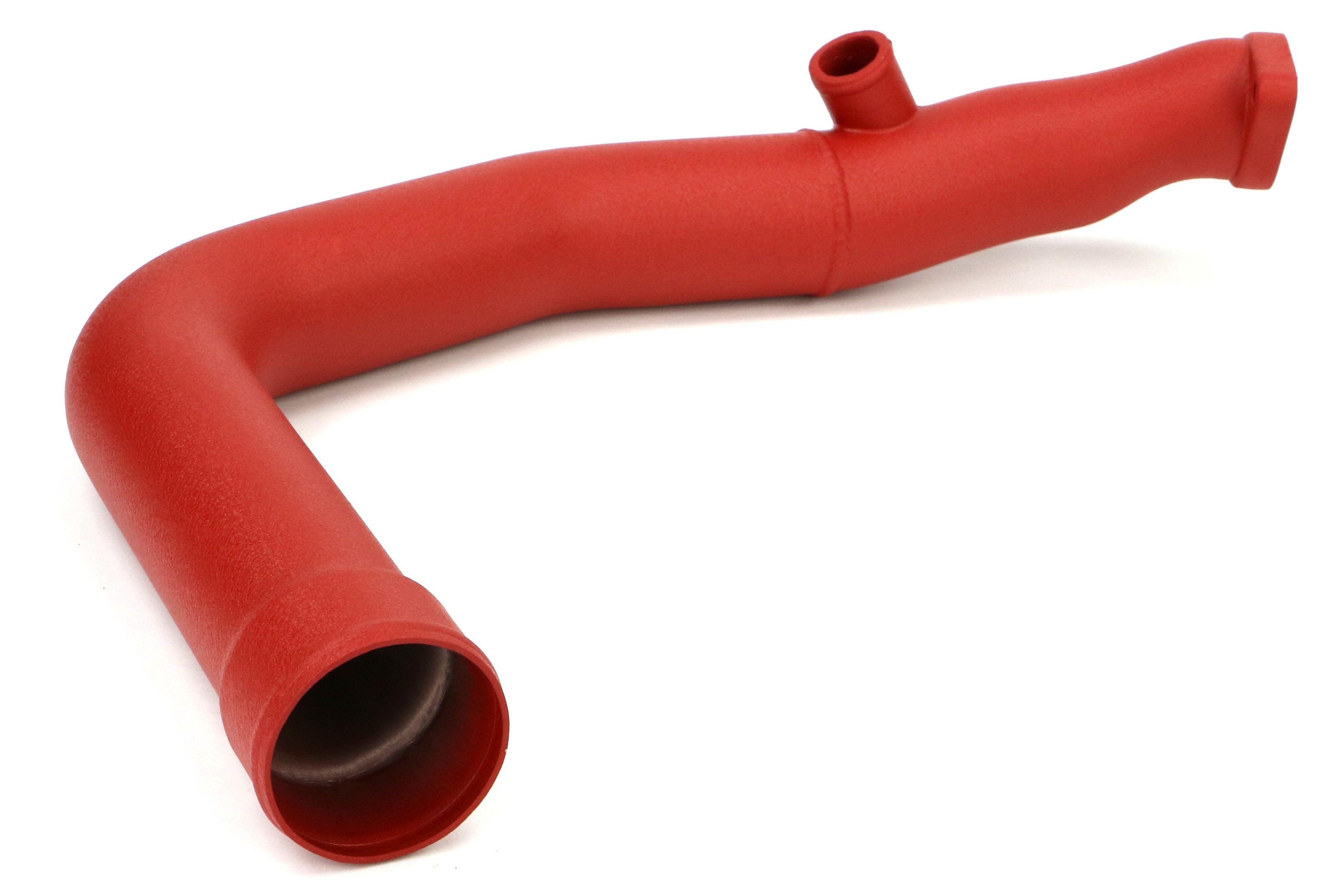 Mishimoto Race Top Mount Intercooler Kit Black w/ Red Charge Pipe - 2015-2021 Subaru WRX