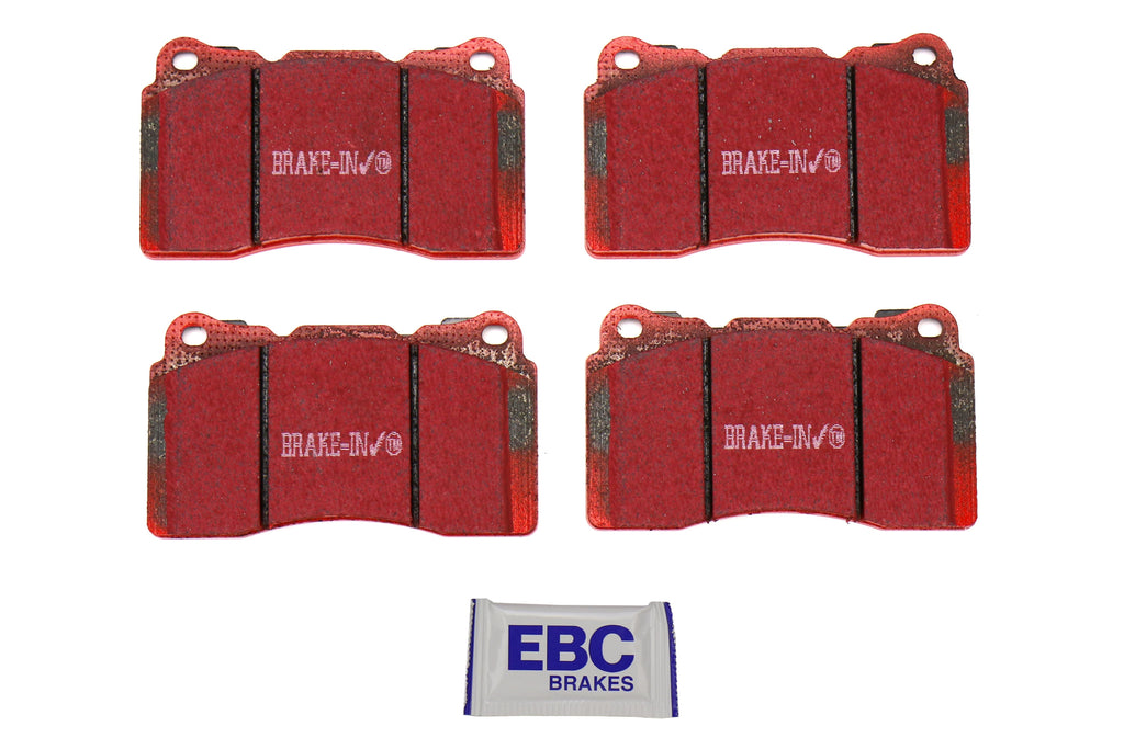 EBC Brakes Redstuff Ceramic Front Brake Pads - 2004-2017 Subaru STI / 2017-2026 Honda Civic Type R