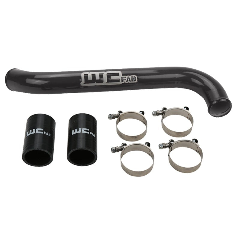 Wehrli 17-19 GM Duramax L5P Upper Coolant Pipe - Semi-Gloss Black