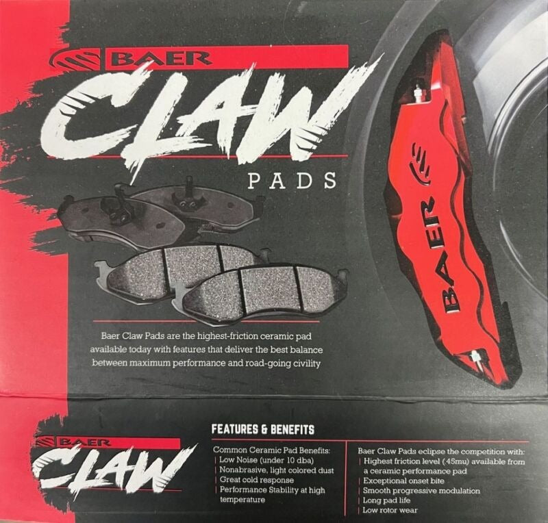 Baer Brakes 06-11 Cadillac DTS Claw Brake Pads