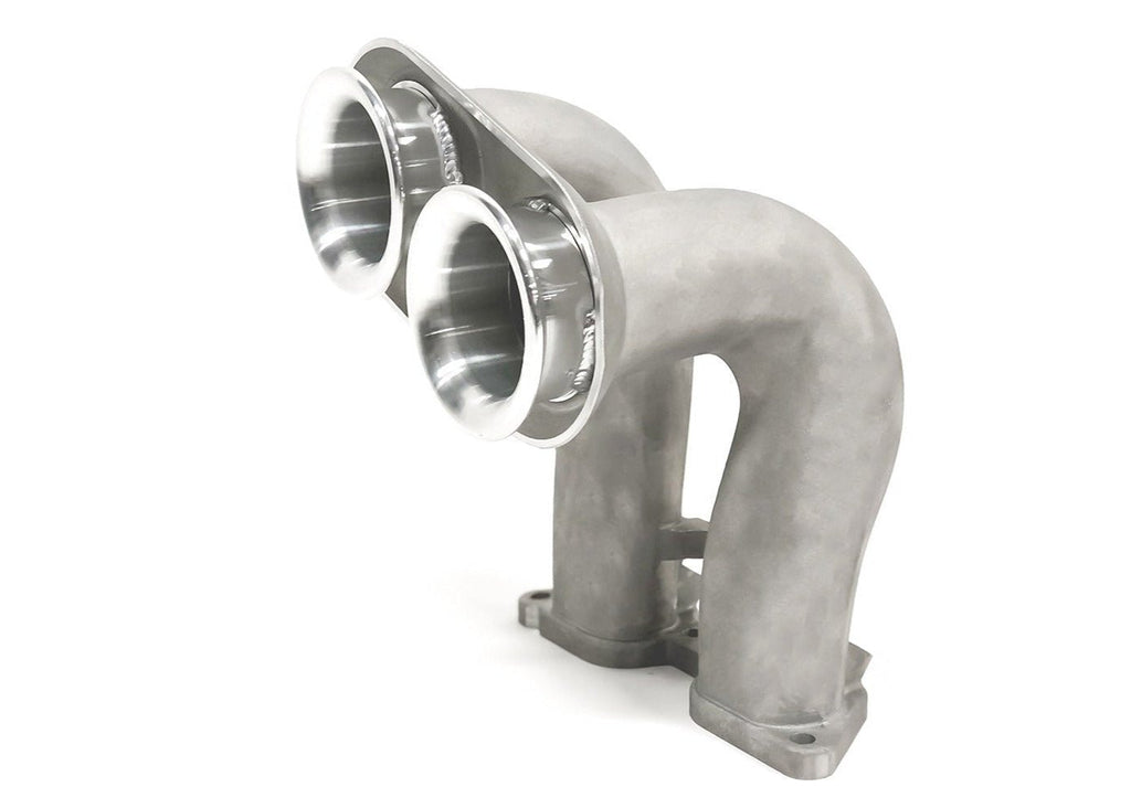AMS Performance Reverse Rotation Intake Manifold - Un-Coated - 2002-2014 Subaru WRX / 2004-2021 Subaru STI