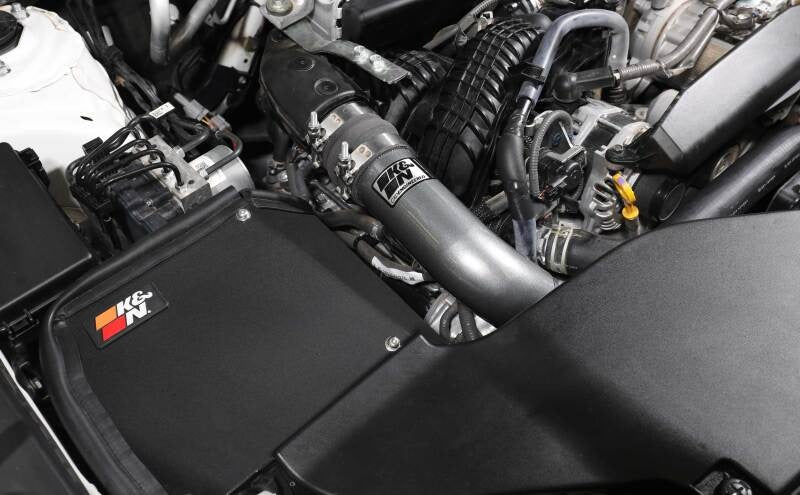 K&N Aluminum Charge Pipe Kit - Gunmetal Gray - 2022-2026 Subaru WRX 2.4L H4