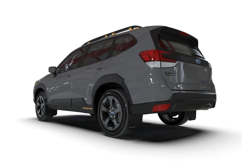 Rally Armor UR Mud Flap w/Red Logo - Black - 2022-2024 Subaru Forester