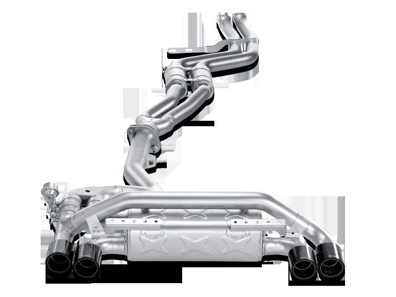 Akrapovic Evolution Line Cat Back Titanium (Requires Tips) for 2011-2012 BMW 1 Series M Coupe (E82) - ME-BM/T/3