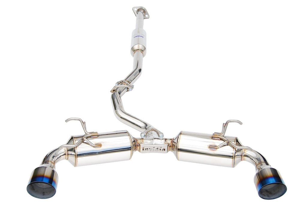 Invidia N2 Cat Back Exhaust - Titanium Tips - 2013-2024 Scion FR-S / Subaru BRZ / Toyota 86
