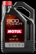 Motul 8100 Power 5W30 Synthetic Engine Oil (5 Liter Jug)