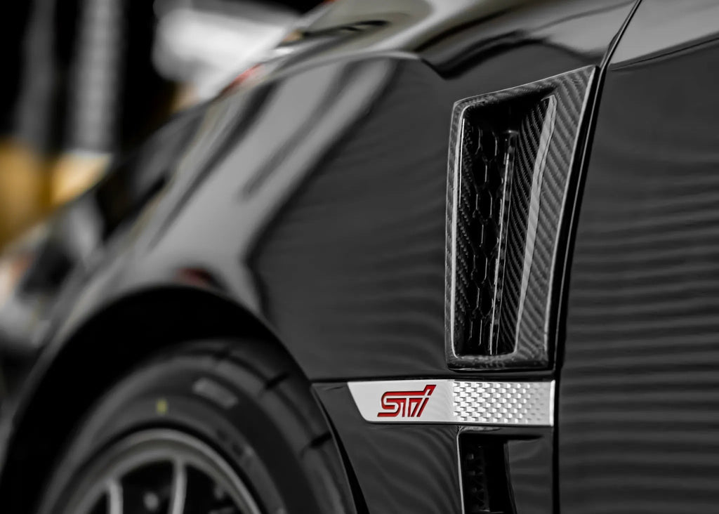 Compressive Tuning STI Carbon Fiber Fender Vent - 2015-2021 Subaru STI, 2015-2021 Subaru WRX