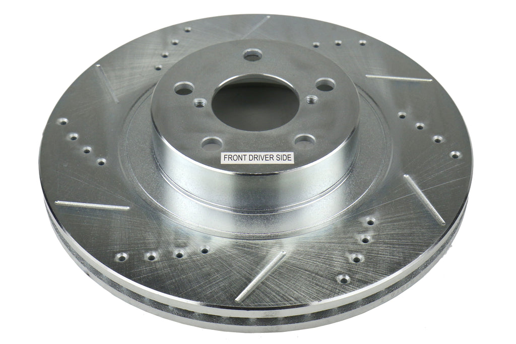 Power Stop Z26 Street Brake Kit (Front) - 2013-2016 Scion FR-S / 2013-2020 Subaru BRZ / 2016-2021 Crosstrek / 2010-2018 Forester / 2013-2014 Outback / 2017-2019 Toyota 86