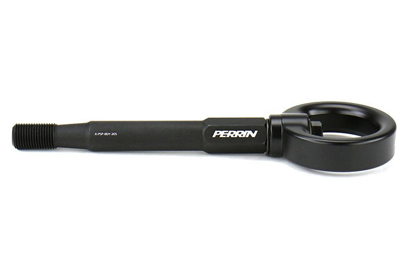 PERRIN 08-14 WRX / STI Hatchback PERRIN Tow Hook Kit Rear Black