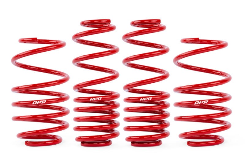 APR 15-21 Volkswagen Golf R/GTI (MK7/MK7.5) Roll-Control Lowering Springs - Red