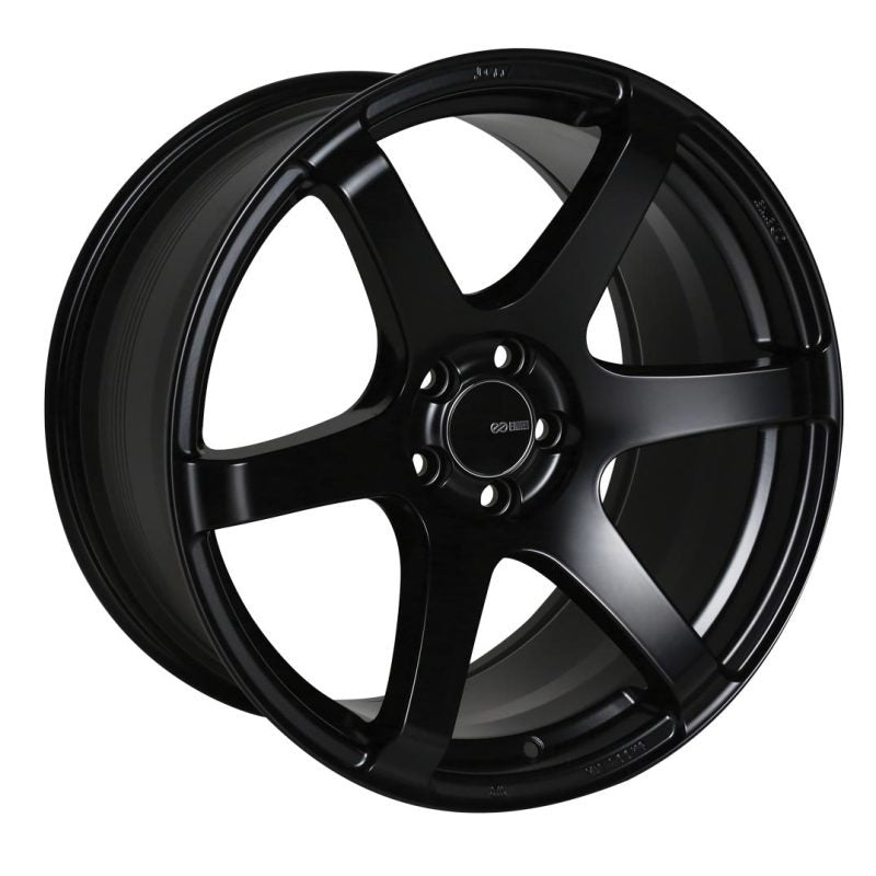 Enkei T6S 18x9.5 35mm Offset 5x120 Bolt Pattern 72.6 Bore - Matte Black (Single Wheel)