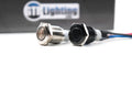 GTR Lighting Halo LED Switch Black Latching Blue LED - GTR.H050