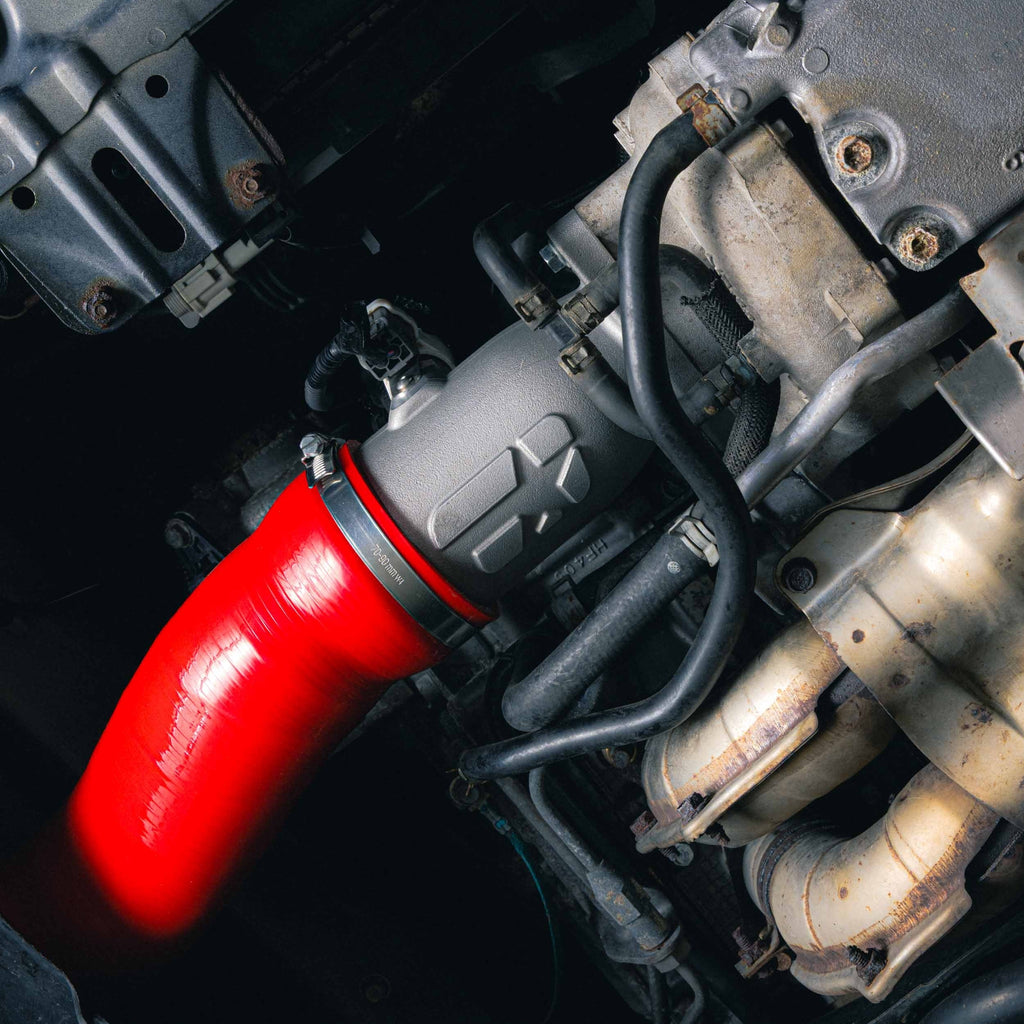 OVERTAKE Aluminum Turbo Inlet - Subaru 2015-2021 WRX, 2014-2018 Forester XT