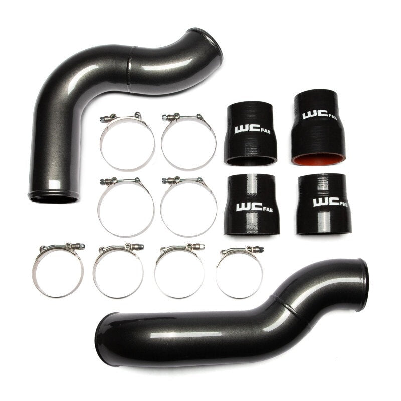 Wehrli 25-26 Cummins 6.7L High Flow Intake Bundle Kit Stage 1 - WCFab Grey