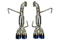 ETS Axle Back Exhaust System w/ Muffler Blue Tips - Subaru Models (inc. 2015-2020 WRX / 2015-2018 STI)