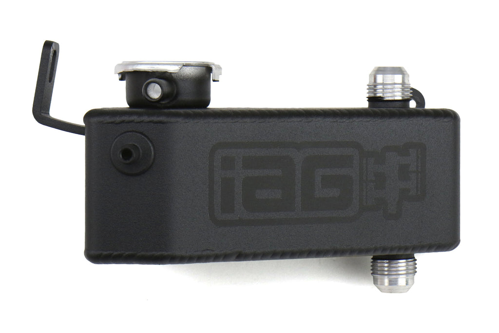 IAG Coolant Expansion Tank Black - 2002-2007 Subaru WRX / STI