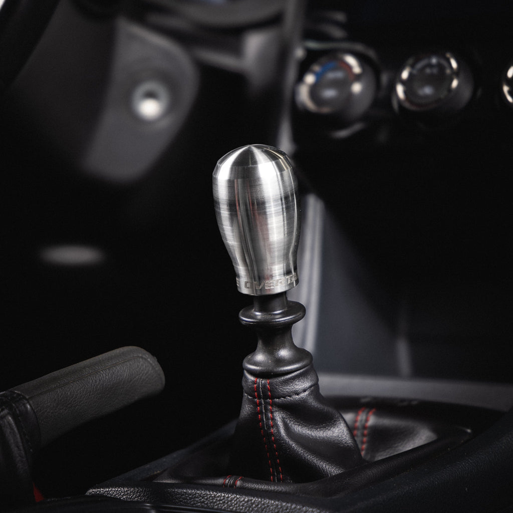 OVERTAKE Stage 1.5 Drivetrain Kit - Weighted Tear Drop Shift Knob - 2015-2026 Subaru WRX / 2018-2023 Crosstrek