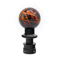 Billetworkz Automatic Shifter - Black w/ Fire Splash - Fits Subaru CVT: WRX (15–21), Crosstrek (13–23), Forester (14–18), Impreza (12–23), Legacy/Outback (10–14)
