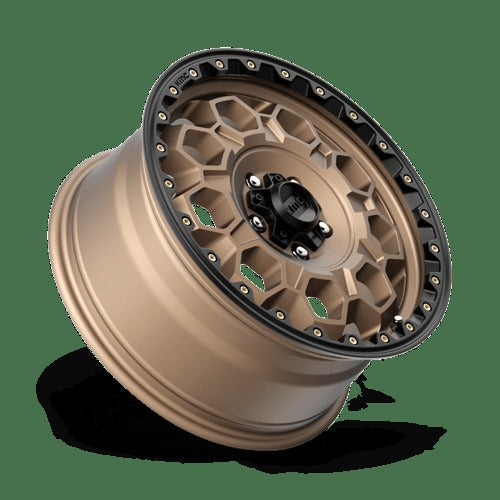KM545 17X9 5X5.0 M-BRZ BLK LP -12MM