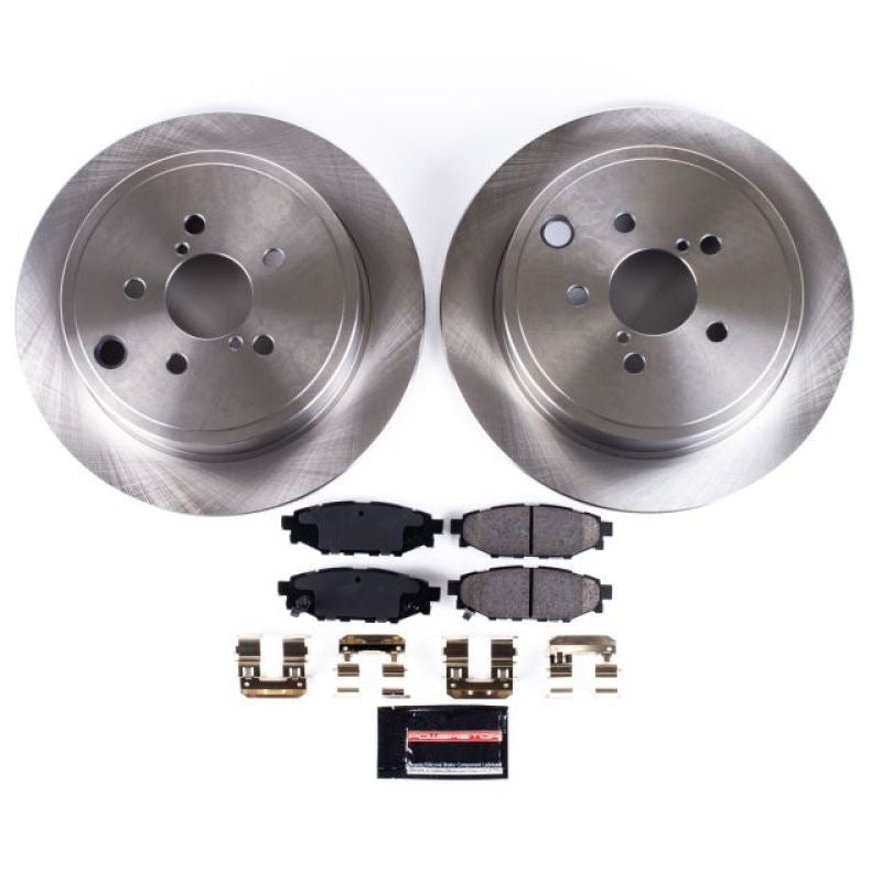 Power Stop Autospecialty Brake Kit - Rear - 2013-2016 Subaru BRZ