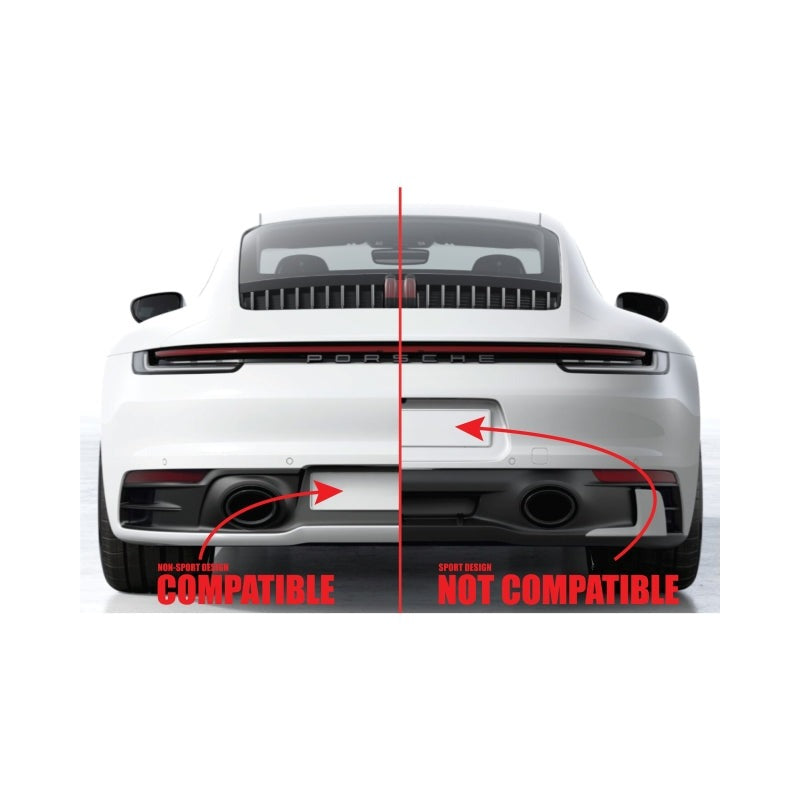 APR 20-25 Porsche 911 (992) Carbon Fiber Intercooler Ducts