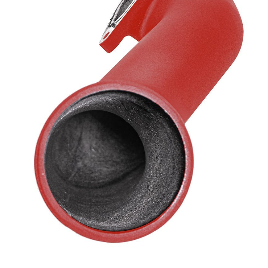 SMY GODZILLA Cast Aluminum Top Mount Intercooler Pipe - Red - 2022-2026 Subaru WRX