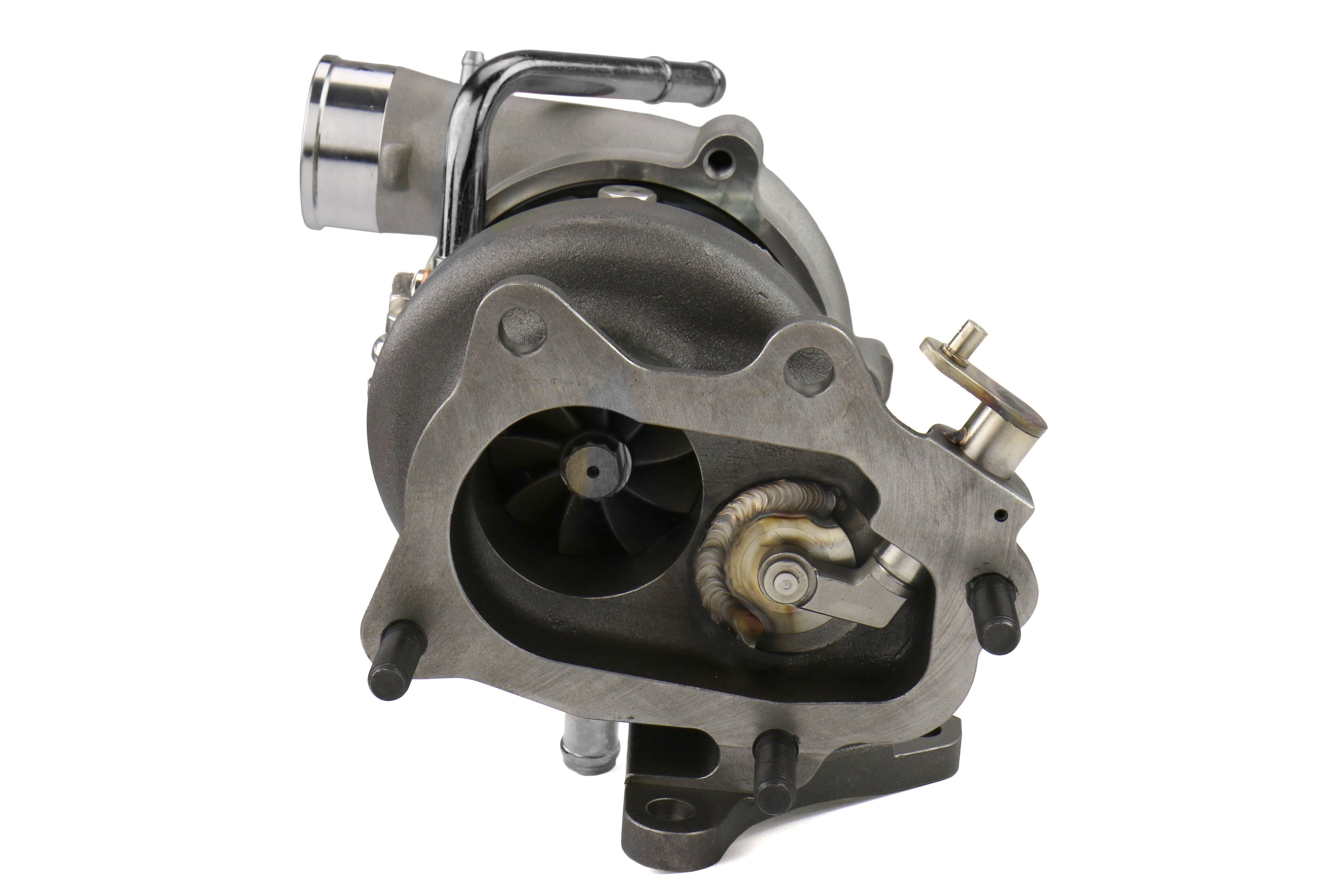 Forced Performance FP BLUE Turbocharger Subaru STI 58mm 8cm EWG w/ Oil Feed Line - 2002-2007 Subaru WRX / 2004-2021 Subaru STI