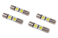 Diode Dynamics SMF2 LED Bulb 28mm - Warm White (Set of 4) - Universal