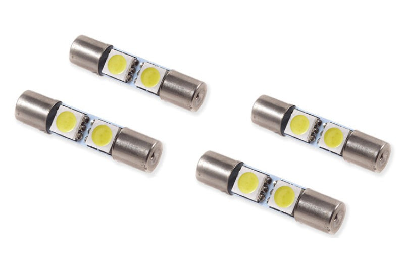 Diode Dynamics SMF2 LED Bulb 28mm - Warm White (Set of 4) - Universal
