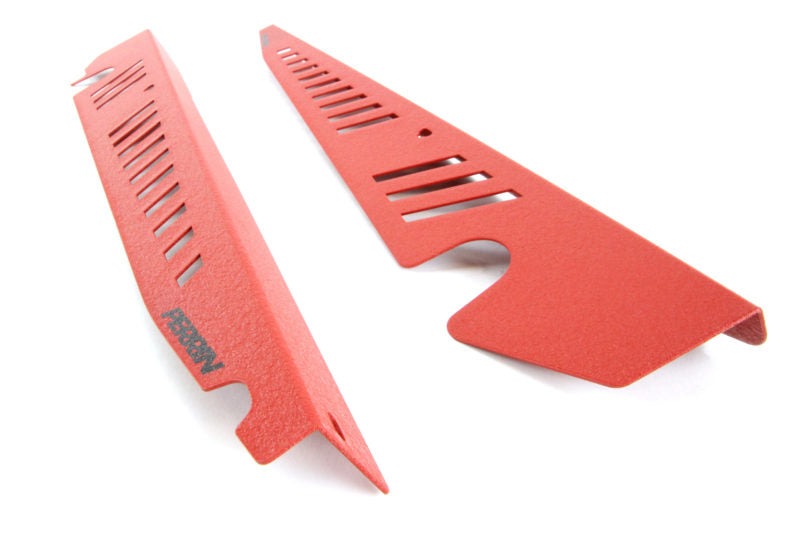 PERRIN Performance Fender Shroud Red - 2008-2014 Subaru STI / 2011-2014 WRX