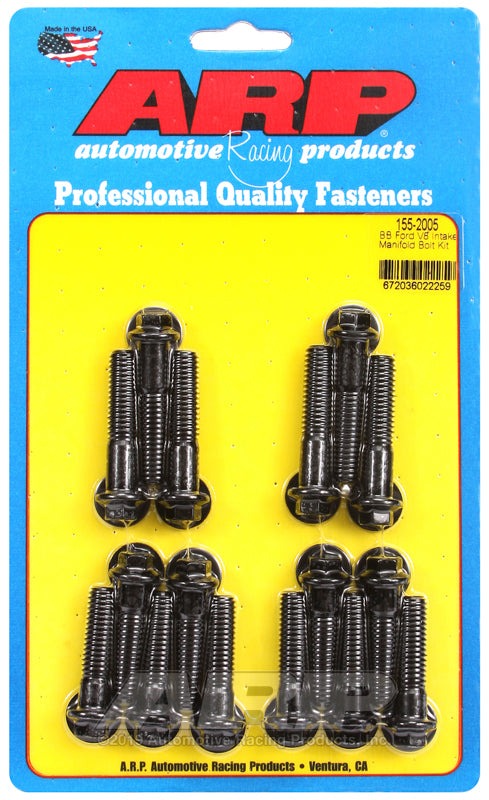 ARP BB Ford V8 Hex Intake Manifold Bolt Kit