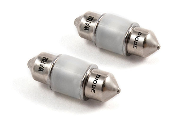 Diode Dynamics 29mm HP6 LED Bulb - Warm White (Pair) - Universal