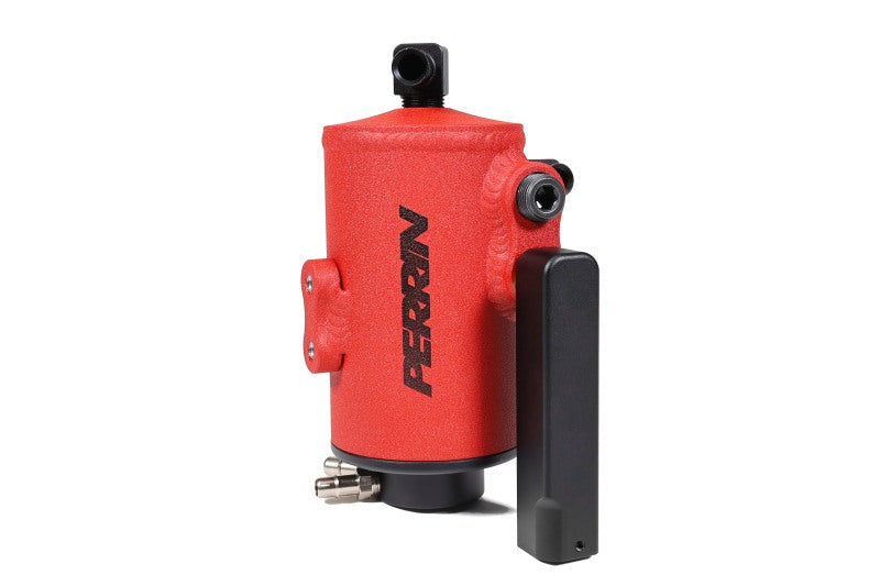 PERRIN Air Oil Separator - Red - 2022-2026 Subaru WRX