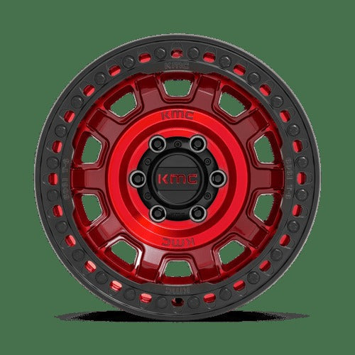 KM236 17X9 8X170 GL-RED -38MM